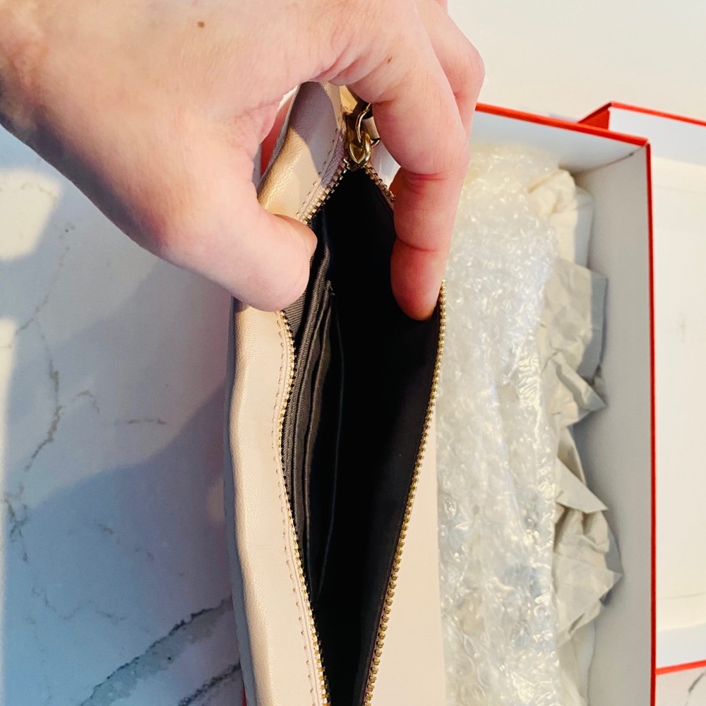 Coach Madison Two Tone Python Wristlet - Large - image 6